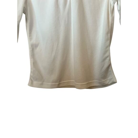 THE NORTH FACE WOMENS 3/4 ZIP COLLARED LONG SLEEVE PULL OVER WHITE SIZE S - Picture 5 of 12